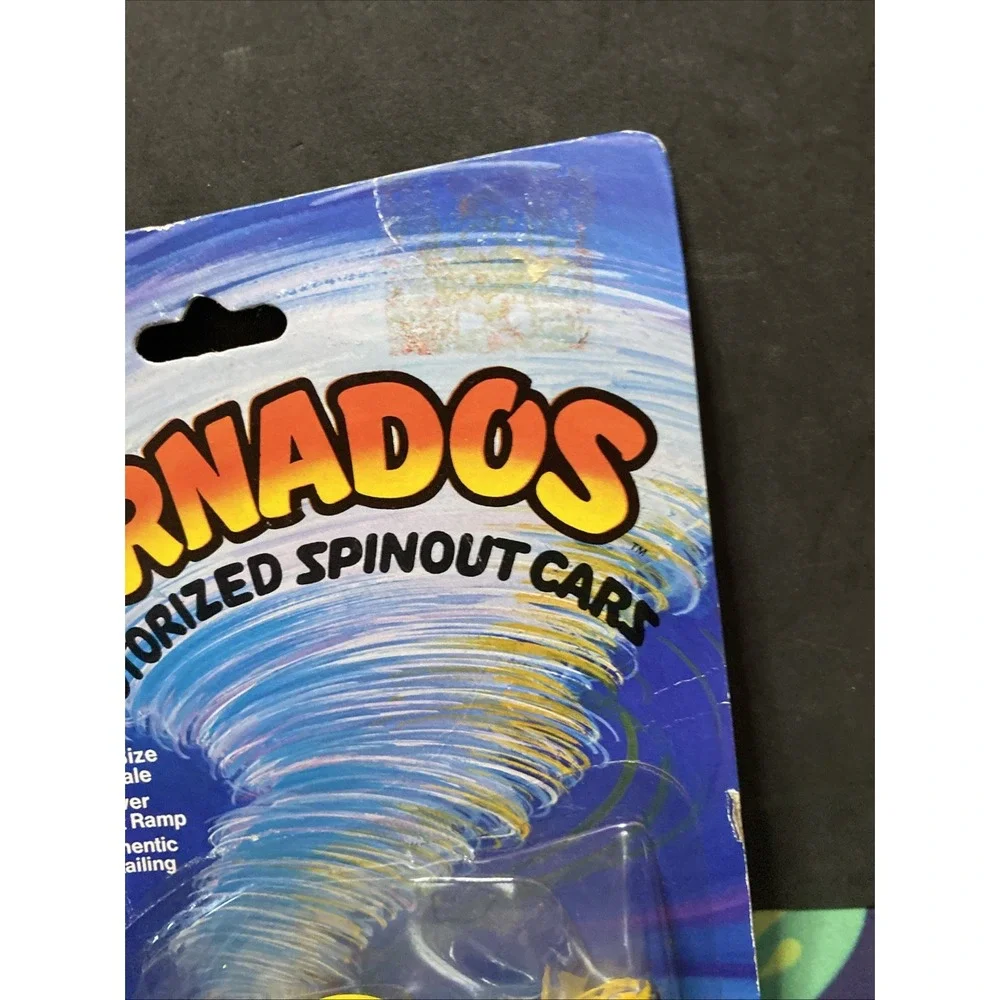 Road Champs Turbo Speed Tornados 1980s Corvette w/ Ramp Sealed